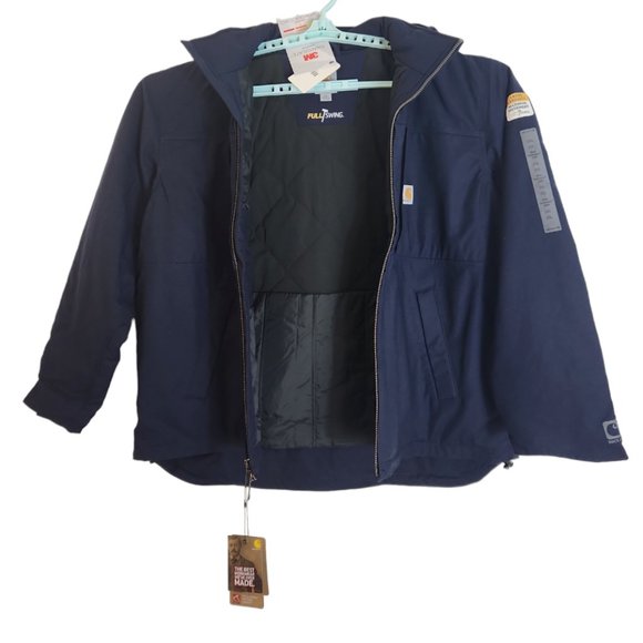 CARHARTT BIG MEN'S FULL SWING CRYDER QUICK DUCK WORK JACKET 2XL - Picture 5 of 9